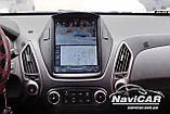 Штатна магнітола для Hyundai ix35 Tesla Style на Android, фото 3