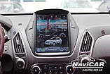 Штатна магнітола для Hyundai ix35 Tesla Style на Android, фото 4