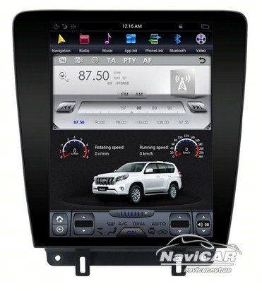 Штатна магнітола для Ford Mustang 2010-2014 Tesla Style на Android