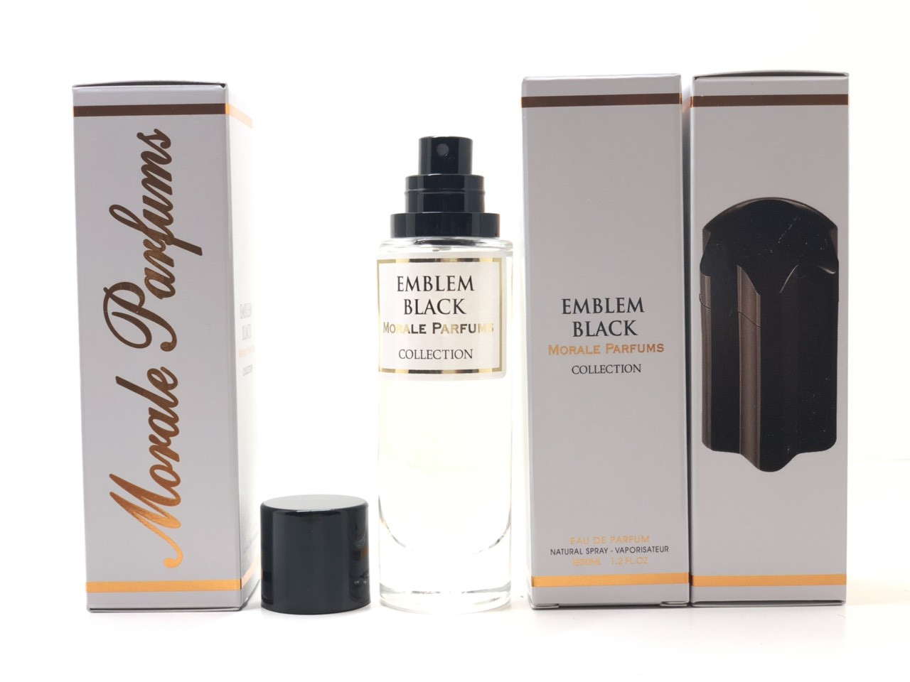 Чоловічий аромат Emblem Black Morale Parfums (Емблем Блек Морал Парфуми) 30 мл