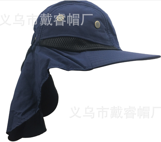 Кепка / Шляпа Походная Туристическая с Вентиляцией и Защитой Шеи от ...