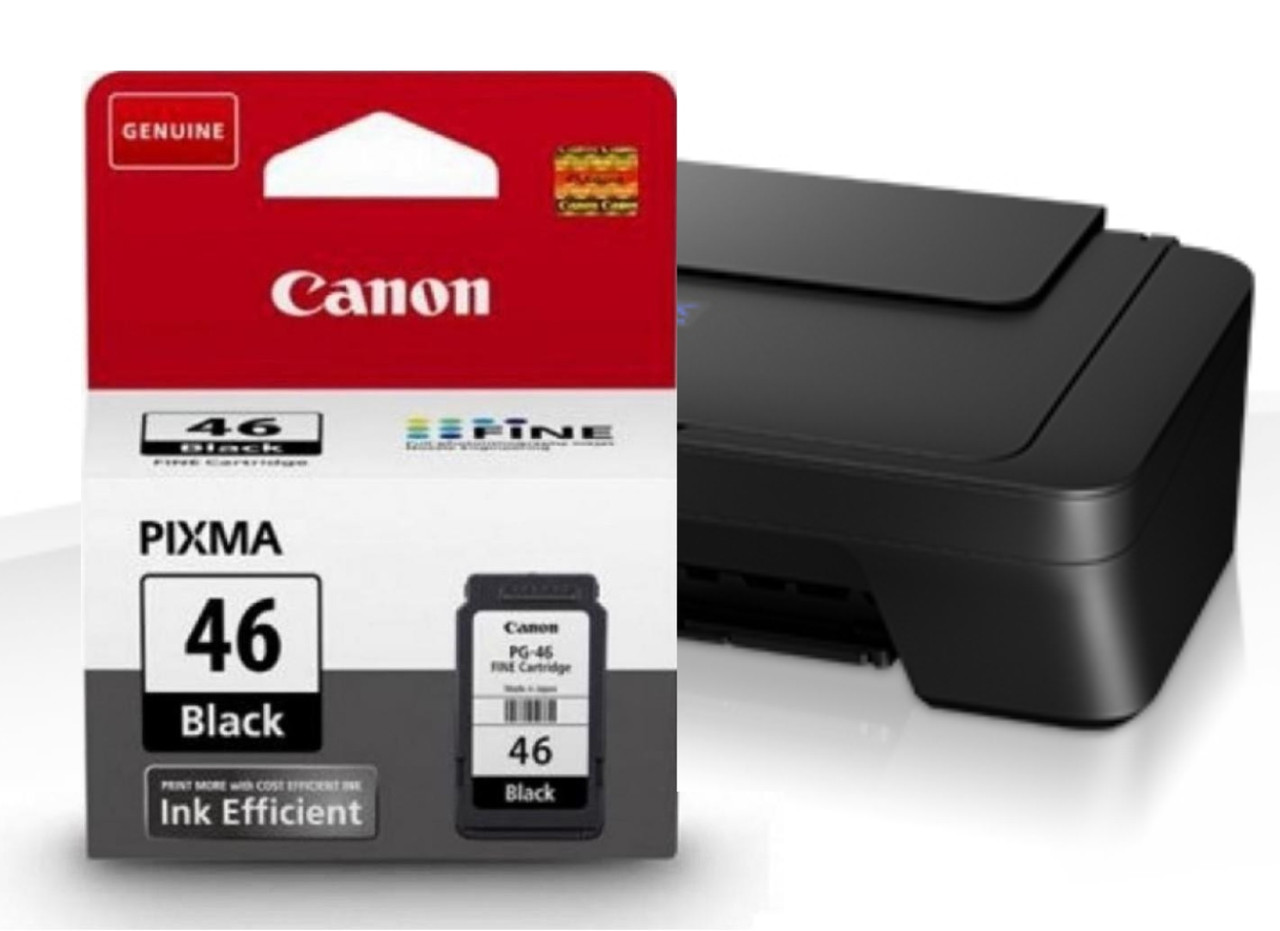 Чорний картридж Canon Pixma E404, оригінальний, струменевий, 15 мл (OEM-CANON-E404-BK)