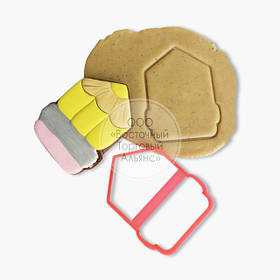 3D-форми для пряників — Вирубка "Олівець No3"