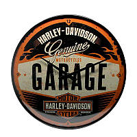 Настенные часы Harley-Davidson Garage Style | Nostalgic-art 51083