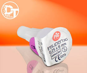 Голки для шприц-ручок Інсупен (Insupen) універсальні 6 мм.- 10 шт.