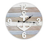 Настінний годинник HOMAX "Якір", 60 см (ED23), фото 4