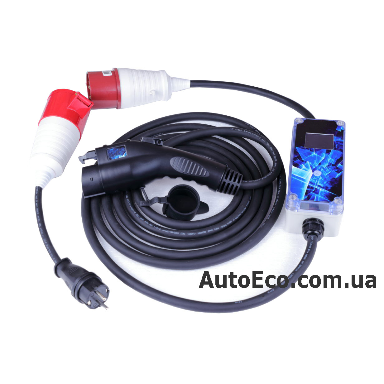 Зарядний пристрій для електромобіля Mitsubishi i-MiEV AutoEco J1772-32A-Fi-Wi