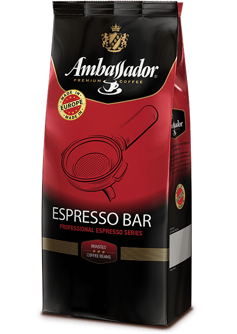 Кава в зернах Ambassador Espresso Bar 1кг Польща Амбасадор Еспресо