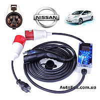 Зарядное устройство для электромобиля Nissan Leaf AutoEco J1772-32A-Wi-Fi