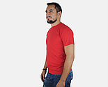 Чоловіча футболка червона класична ValueWeight Fruit of the Loom, фото 2
