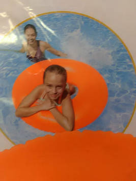 Intex надувний круг для моря однотонний 91 см