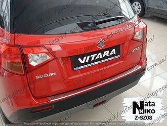 Захисна накладка на задній бампер Suzuki Vitara