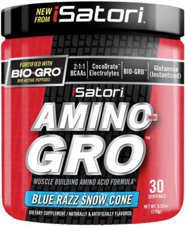 Амінокислоти BCAA iSatori Amino-GRO 30 порц.