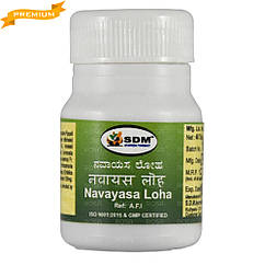 Наваяс лоха (Navayasa Loha Tablets, SDM), 40 таблеток — Аюрведа преміумкласу (джерело заліза)