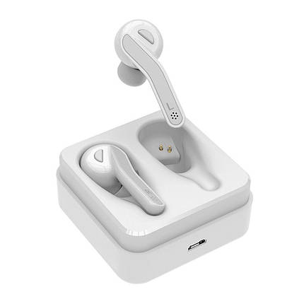 Навушники бездротові Bluetooth Alitek T88 TWS Білі, фото 2