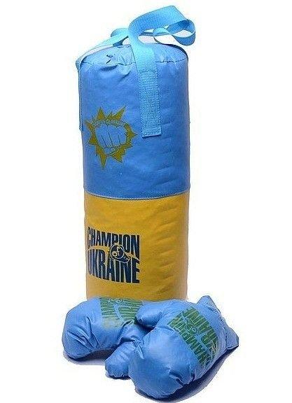 Боксерський набір Україна, груша 90см та рукавички