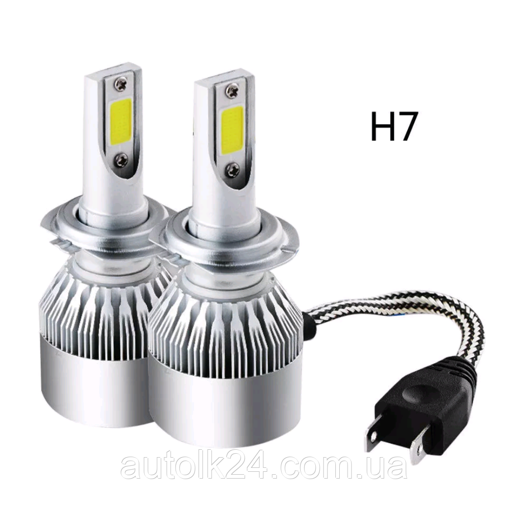LED автолампи С6 H7 6000K 3800 Lm 36W