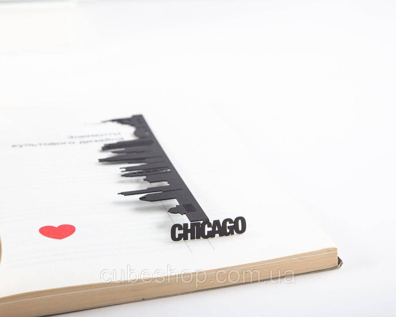 Закладка для книг Chicago