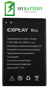 АКБ оригінал Explay Rio/Rio Play 1800mAh 3.7V