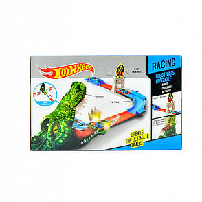 Ігровий набір Hot Wheels "Логово крокодила" 3089/ Трек-запуск "Hot Wheels" схоплення з Крокодилом, фото 3