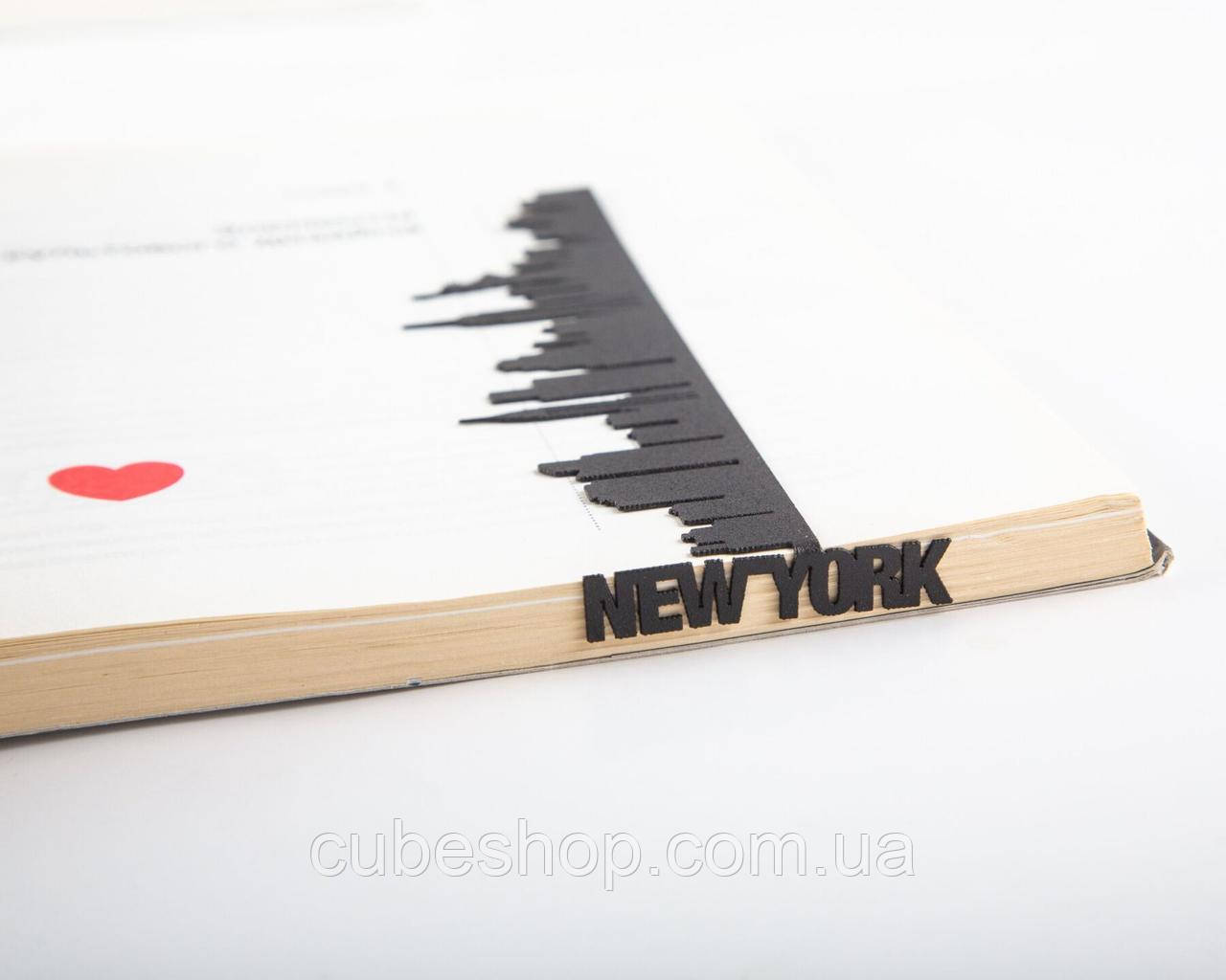 Закладка для книг New York