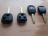 Корпус ключа LEXUS (Лексус) RX, GX, LX, IS, GS, ES, LS, SC - 3 кнопки, лезвие TOY48