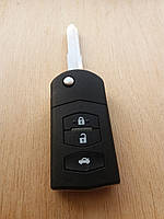 Корпус выкидного ключа Mazda (Мазда) 3 кнопки