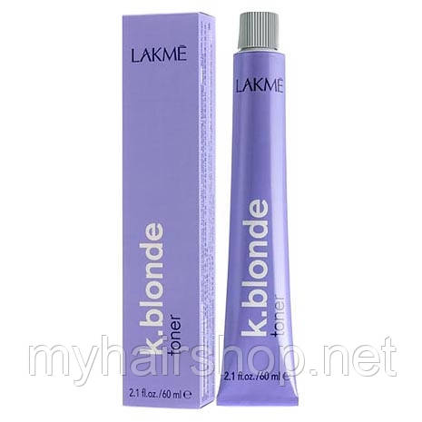 Тонер перламутрового відтінку для волосся Lakme K.blonde toner pearl 60 мл