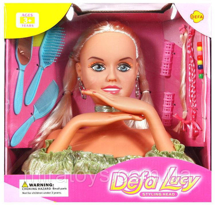 ✅Лялька Defa 20957 манекен, голова, лялька для зачісок