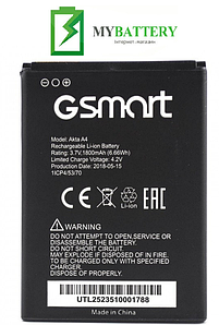 АКБ оригінал Gigabite/ Gsmart Akta A4 1800 mAh 3.7V