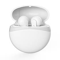 Бездротові навушники Alitek T21 TWS Stereo White (Bluetooth 5.0), фото 3