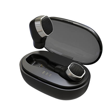 Навушники бездротові Bluetooth Alitek DR19 TWS Stereo Black, фото 1