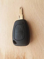 Корпус авто ключа для RENAULT (Рено) Master, Traffic, Kangoo (рено мастер, трафик, кенго) 2 кнопки Корпус авто