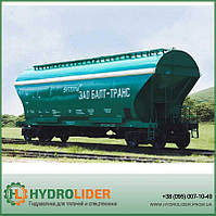 Напіввагон для сипучих металургійних вантажів модель 22-4008, Дніпровагонмаш