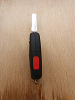 Корпус выкидного автоключа для Фольксваген (Volkswagen)3 - кнопки + 1 кнопка без лезвия.