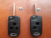 Корпус выкидного ключа для Toyota (Тойота) 3 - кнопки. Лезвие на выбор