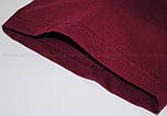 Чоловіча футболка бордова класична ValueWeight Fruit of the Loom XL, 52, фото 9
