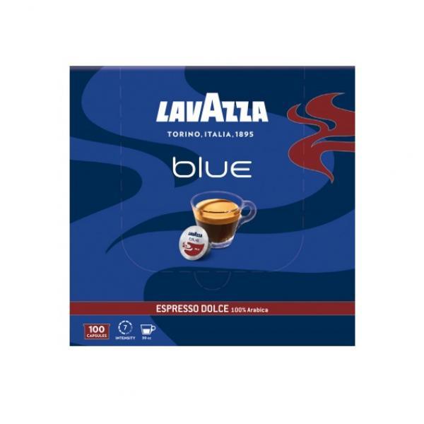Кава в капсулах Lavazza BLUE ESPRESSO DOLCE 100 шт., Італія 100% Арабіка