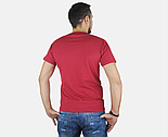 Чоловіча футболка червона класична (цегляно-червоний) ValueWeight Fruit of the Loom 2XL, 54, фото 3