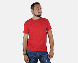 Чоловіча футболка червона класична ValueWeight Fruit of the Loom 2XL, 54