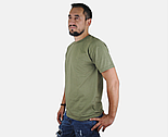 Чоловіча футболка оливкова класична ValueWeight Fruit of the Loom 2XL, 54, фото 2