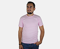 Мужская футболка розовая классическая ValueWeight Fruit of the Loom 2XL, 54