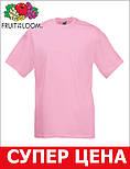 Чоловіча футболка рожева класична ValueWeight Fruit of the Loom 2XL, 54, фото 6
