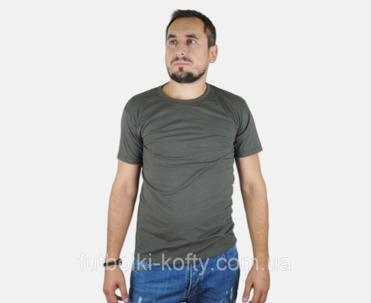 Чоловіча футболка сіра класична (світлий графіт) ValueWeight Fruit of the Loom 2XL, 54, фото 1