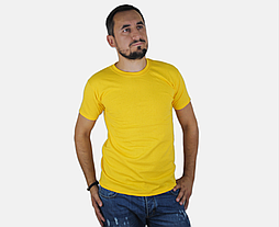 Чоловіча футболка жовта класична (сонячно-жовтий) ValueWeight Fruit of the Loom 2XL, 54