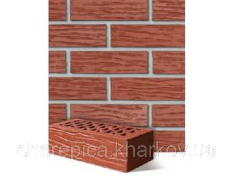 Клінкерна цегла ROBEN MELBOURNE Червоний рефленный, фото 1