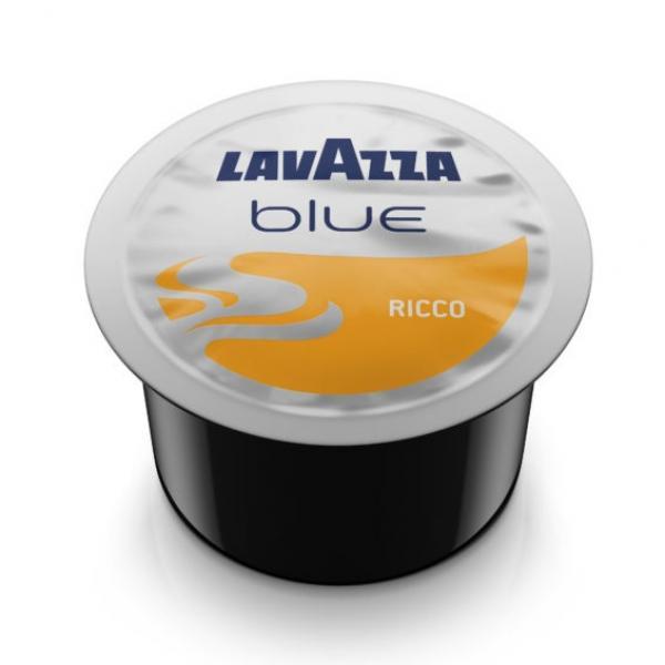 Кава в капсулах Lavazza Blue Espresso Ricco 10 шт Італія Капсули Лавацца Блю Рікко, фото 1