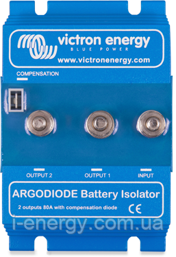 Батарейний ізолятор Argodiode 80-2SC 2 батареї 80A ARG080202000 (R) Victron Energy