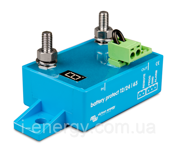 Захист акумулятора від глибокого розряду BatteryProtect 12/24V 65A BPR000065400 Victron Energy 12/24В 65A