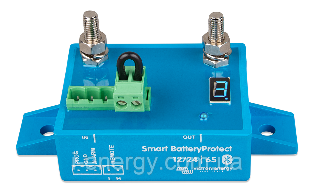 Захист акумулятора від глибокого розряду Smart BatteryProtect 12/24V 65A BPR065022000 Victron Energy